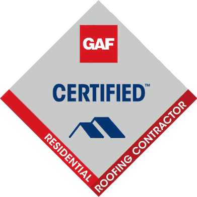 GAF Certified Residential Roofing Contractor badge